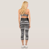 Leggings Capri Vagues Monochromes (Verso)