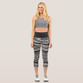 Leggings Capri Vagues Monochromes (Recto)