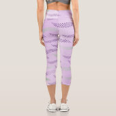 Leggings Capri Vagues Tigre (motif stylisé) 3 (Verso)