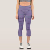 Leggings Capri Vagues Tigre (motif stylisé) 9 (Recto)