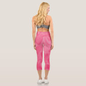 Leggings Capri Valentines Coeurs d'Amour (Verso)