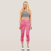 Leggings Capri Valentines Coeurs d'Amour (Recto)