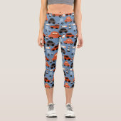 Leggings Capri Véhicules pour enfants (Recto)