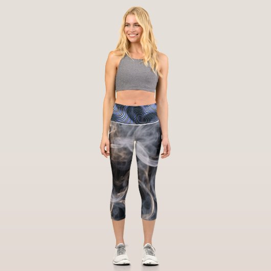 Leggings Capri Velantra – Sleek & Supportive High-Waist Capris (Recto)