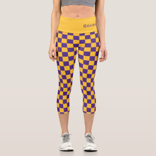 Leggings Capri Ventilateurs de sport Couleurs de l'équipe Nom Gol