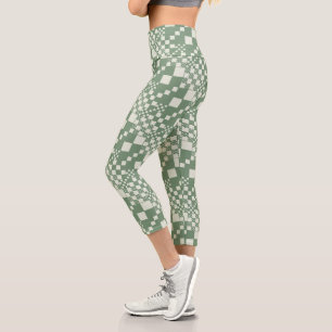 Leggings Capri Vérifié, Chèques en vert