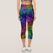 Leggings Capri Verre de fierté (Verso)
