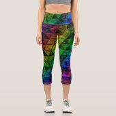 Leggings Capri Verre de fierté (Recto)