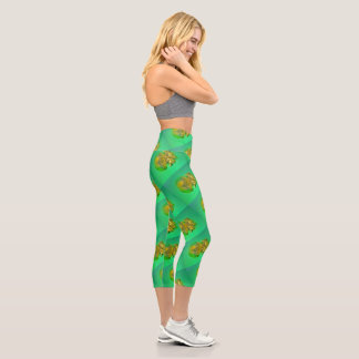 Leggings Capri Vert