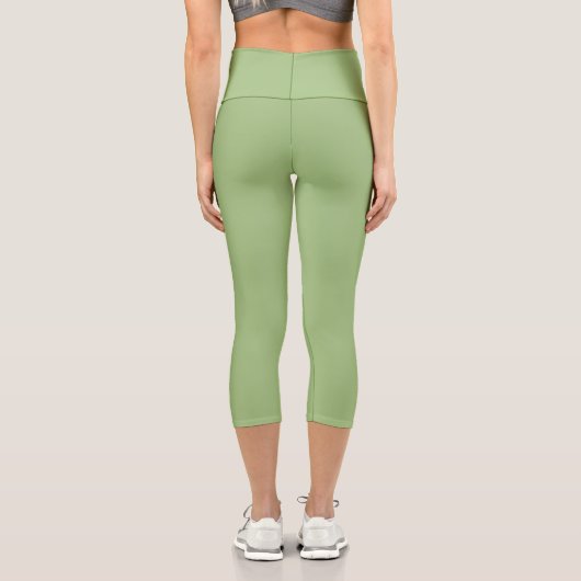 Leggings Capri Vert clair (Verso)