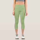 Leggings Capri Vert clair (Recto)