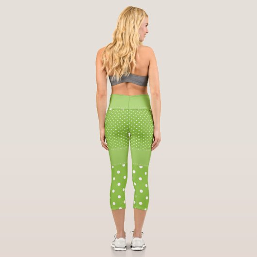Leggings Capri Vert cool (Verso)