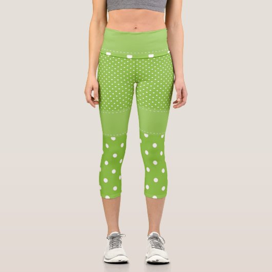 Leggings Capri Vert cool (Recto)