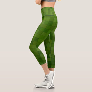 Leggings Capri Vert foncé   Zazzle_Growshop.