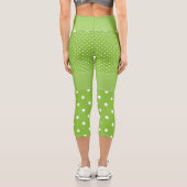 Leggings Capri Vert frais (Verso)
