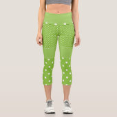 Leggings Capri Vert frais (Recto)