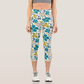 Leggings Capri Verte Shamrock  Motif Saint Patrick`s Day Ca (Recto)