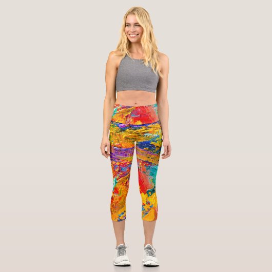 LEGGINGS CAPRI VIBRANT (Recto)
