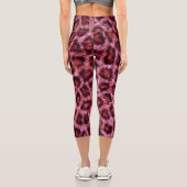 Leggings Capri vibrations de guépard (Verso)