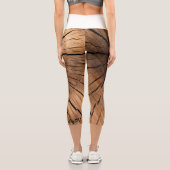 Leggings Capri Vieux bois (Verso)