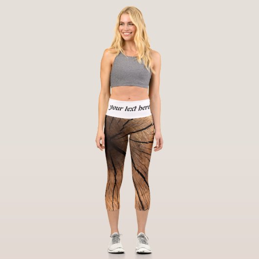 Leggings Capri Vieux bois (Recto)