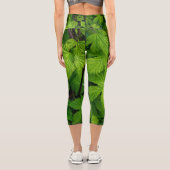 Leggings Capri Vignes vertes beauté naturelle (Verso)