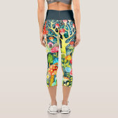 Leggings Capri Village des fées (Verso)