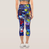 Leggings Capri Ville de nuit (Verso)