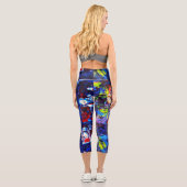 Leggings Capri Ville de nuit (Verso)