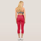 Leggings Capri Vin-Rouge Capris (Verso)