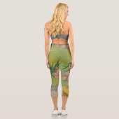 Leggings Capri Vincent Van Gogh Oleander (Verso)