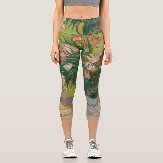Leggings Capri Vincent Van Gogh Oleander (Recto)