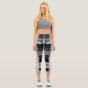 Leggings Capri Vintage Monaco princière famille dans le balcon du