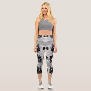Leggings Capri Vintage USA Alaska igloo builders