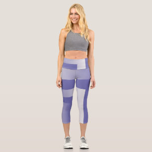 Leggings Capri Violet bleu 2022