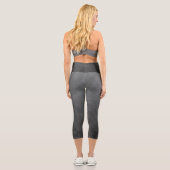 Leggings Capri Voile de Charbon (Verso)
