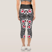 Leggings Capri Volume seize kaléidoscope art un (Verso)