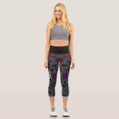Leggings Capri Volume treize kaléidoscope art cinq (Recto)