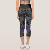Leggings Capri Volume treize kaléidoscope art sept (Verso)