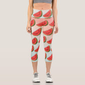 Leggings Capri Vous Êtes Dans Un Melon Watermelon Fruit (Recto)