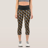 Leggings Capri Vous êtes si mignon chat frustré (Recto)