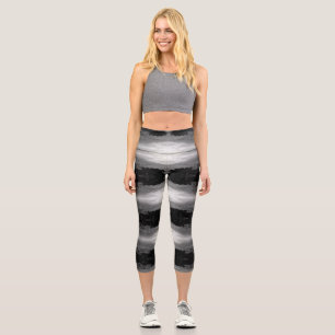 Leggings Capri Vue côtière vintage de Monaco Monte Carlo