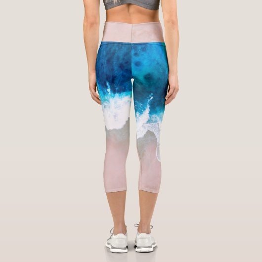 Leggings Capri Vue plage (Verso)