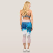 Leggings Capri Vue plage (Verso)
