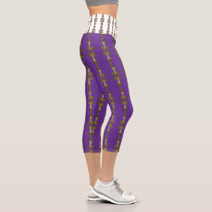 Leggings Capri Wadjet – Déesse serpent égyptienne´7