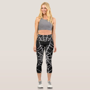 Leggings Capri Web sombre