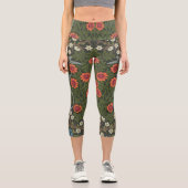 Leggings Capri William Morris Blackthorn Garden Flower Classic (Recto)