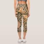 Leggings Capri William Morris Cherwell Motif de fond d'écran (Verso)