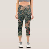 Leggings Capri William Morris Faune sauvage Fox (Recto)