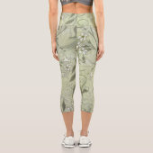 Leggings Capri William Morris Jasmine Botanique (Verso)
